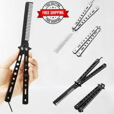 Butterfly Comb  Foldable Outdoor Generic Metal Practice Trainer Tool uk
