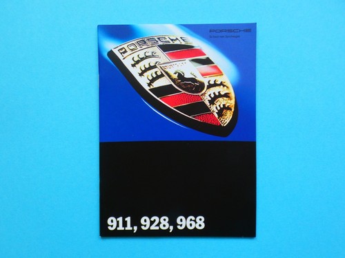 Brochure porsche 911 - -, /