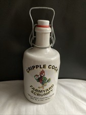 Vintage Stoneware Cider Bottle