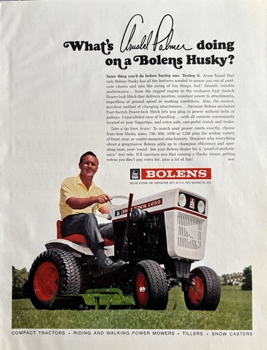 1967 bolens husky lawn - husky,