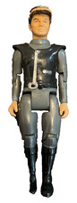 Vintage 1993 Vivid Captain Scarlet figure - Captain Black 3.75”