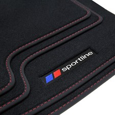 Tapis de Sol Sportline Convient pour BMW 5er F10 F11 Xdrive 2013-2017