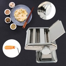 3 IN 1 STAINLESS STEEL PASTA LASAGNE SPAGHETTI TAGLIATELLE RAVIOLI MAKER MACHINE