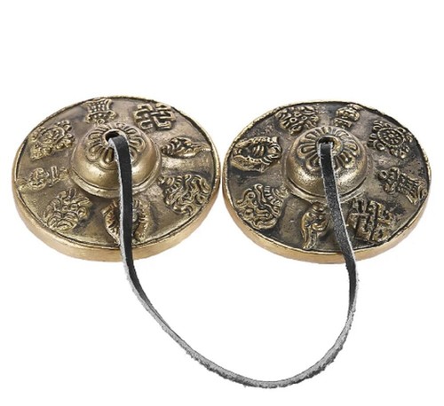 Tibetan tingsha cymbals bells - tibetan,