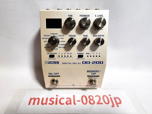 Boss 200 digital delay - boss, dd-200