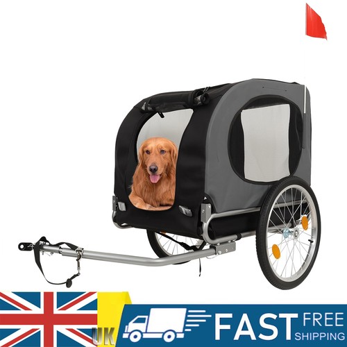 Folding dog bike - dog, trailer