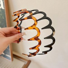 2/1Pcs Plastic Wave Hair Band