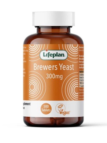 Lifeplan brewers yeast 500 - yeast,