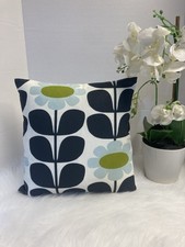 Orla Kiely Inspired Flower  Cushion Cover40cm X 40cm  
