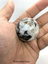 Natural Rainbow Moon stone Quartz Stone Sphere Crystal Ball Healing Gemstone New