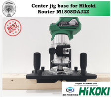 Center jig base  Hikoki Hitachi Router M1808DAJ2Z Groove Jig Milling Slotting