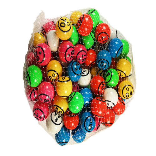 Bingo balls 38mm - bingo,