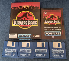 Amiga 1200 Game Jurassic Park Boxed with Manual Untested