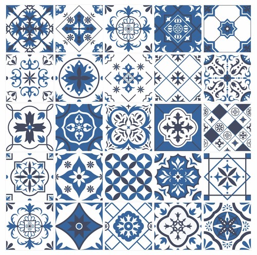Tile stickers mosaic transfers - tile,