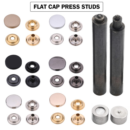 Metal press studs snap - metal,