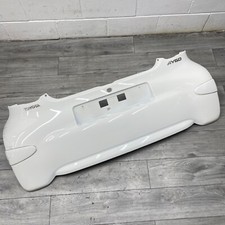 TOYOTA AYGO MK1 BUMPER REAR SOLID WHITE 068 5RD SECOND FACELIFT PANEL 12-14
