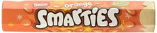 Smarties Orange Giant Tube | 120g of Orange Flavoured Milk Chocolate Sweets i...