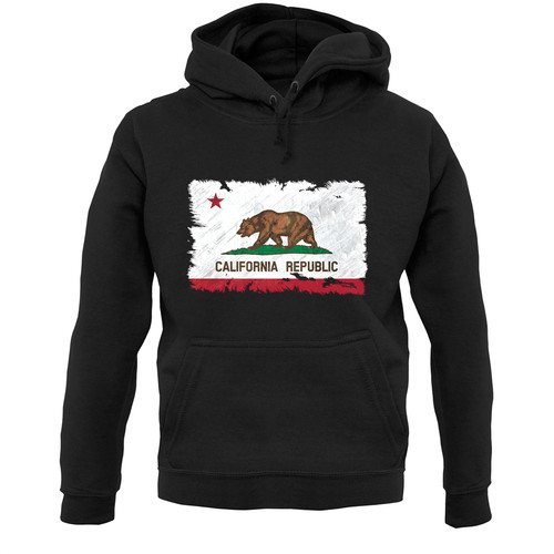 California flag unisex - california, hoodie