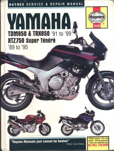 Yamaha tdm850 trx850 xtz750 - yamaha, tdm850,trx850