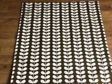 16” Cushion Cover Made W Orla Kiely Tiny Stem Cocoa Brown Lightweight Fabric New