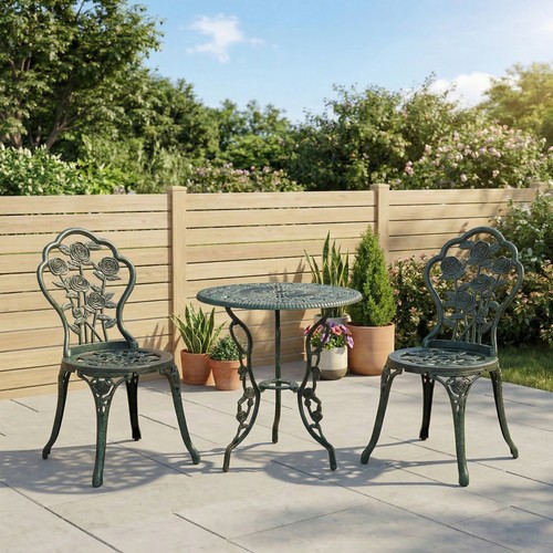 Pcs cast aluminum bistro - pcs,