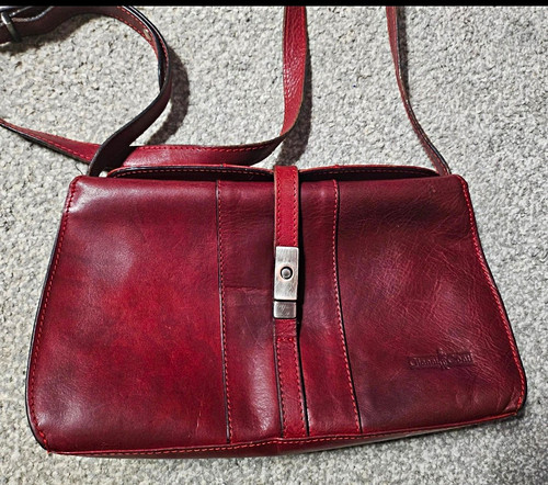 Gianni conti burgundy leather - burgundy,