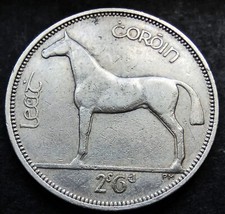 Ireland 1961 | MULE | Irish 2s6d | Irish Half Crown | Horse | KM.17