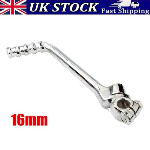 16mm chrome kickstart lever - 16mm,