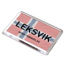 FRIDGE MAGNET - Leksvik -