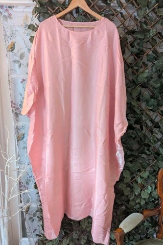 Pink batwing kaftan abaya - batwing,