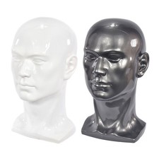 PVC Male Mannequin Head Man