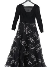 Coast Maxi Dress UK8 in Black