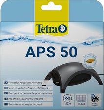 Tetra APS50 Silent Aquarium Air Pump for Fish Tanks,Black,10 - 60 Litre