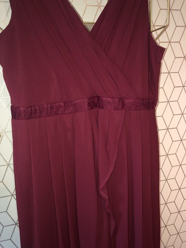 Bridesmaid dress burgundy wine - bridesmaid,