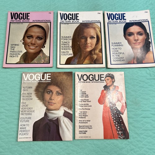 Lot vogue pattern book - of,