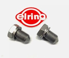 2x Elring  Oil Sump Plug For