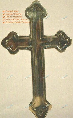 Christian brass cross jesus - christian,