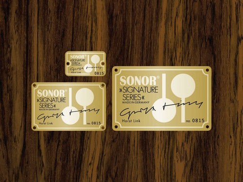 Drum badge sonor signature - signature,