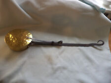 Vintage Brass Bed Warmer With