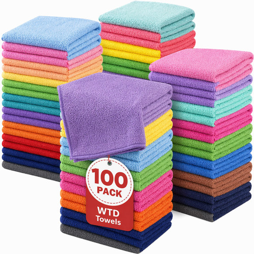 100x face cloths towels - cloths, 100%