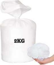 MH Home Hollowfibre Stuffing 2KG Soft Filling for Toys Pillows Cushions