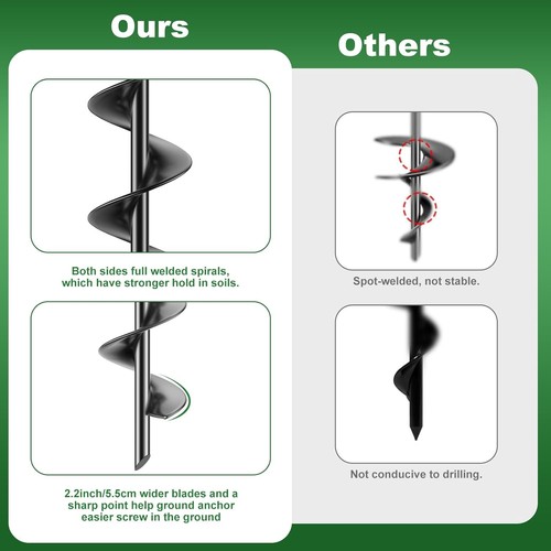 4pcs ground anchors heavy - 4pcs,