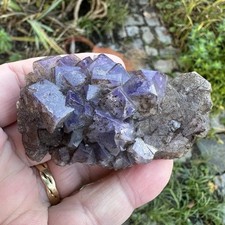 Purple Fluorite Crystal