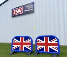 UNION JACK Standing Horse Show Jump FIller Patriotic UK Flag 60cm * IN STOCK*