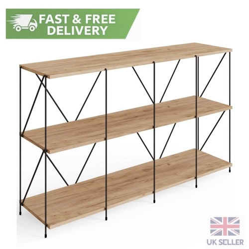 Oak cube storage shelving unit - cube,