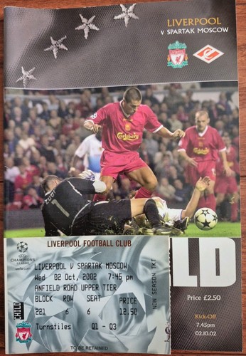 Liverpool spartak moscow - v,