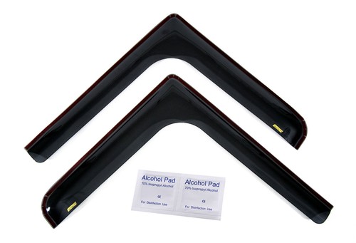 Stick wind deflectors - stick, on