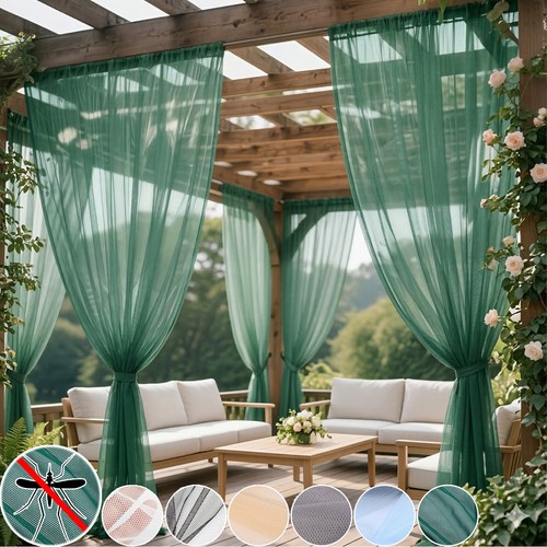 Patio outdoor mesh sheer - patio,