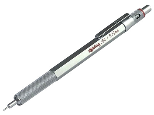 Vintage rotring 600 silver - vintage,