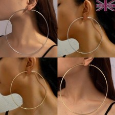 4" LARGE oversize GOLD/SILVER